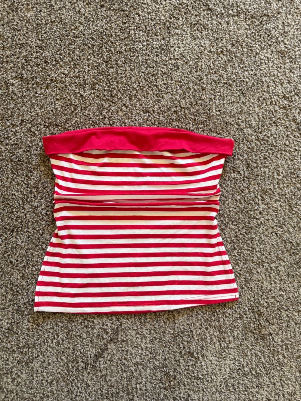 Candy Cane Tube Top